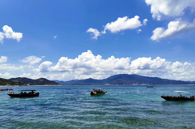 碧海蓝天 自然的诗篇与心灵的呼唤